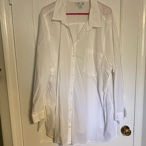 Old Navy 4x classic white button down